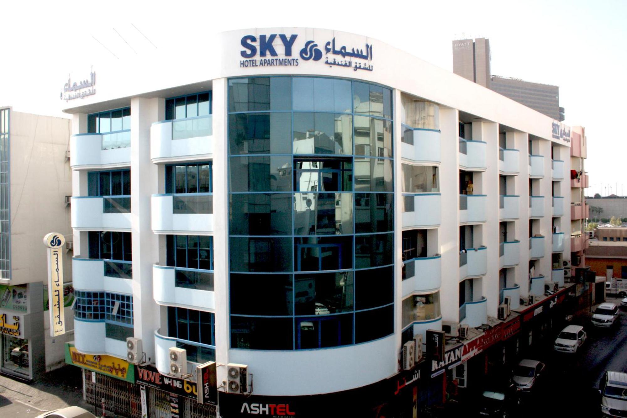 דובאי Sky Hotel Apartments מראה חיצוני תמונה